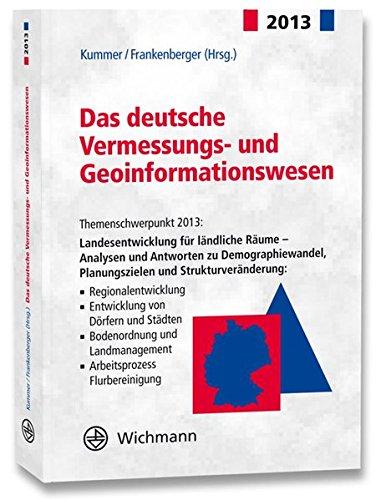 Das deutsche Vermessungs- und Geoinformationswesen 2013