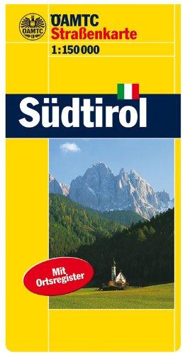 ÖAMTC Urlaubskarte Südtirol: 1:150000