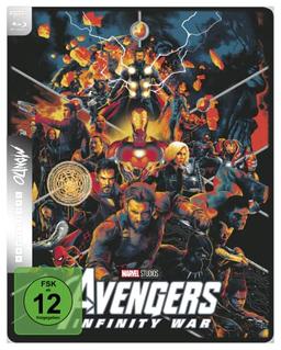 Marvel's The Avengers - Infinity War (4K Ultra-HD) (+ Blu-ray 2D) - 4K Mondo Edition - Steelbook