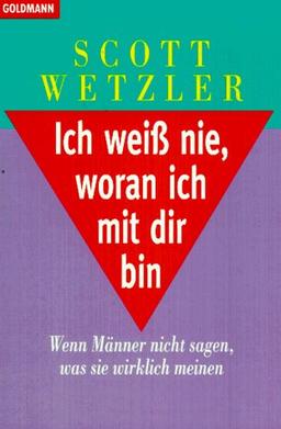 Ich weiß nie, woran ich mit Dir bin. Wenn Männer nicht sagen, was sie wirklich meinen.