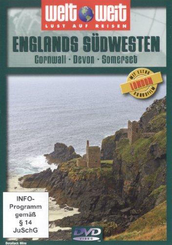 Englands Südwesten - Cornwall, Devon, Somerset (Reihe: welt weit) mit Bonusfilm &#34;London&#34; Länge: ca. 90 Min.