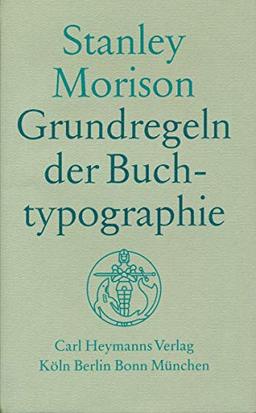 Grundregeln der Buchtypographie