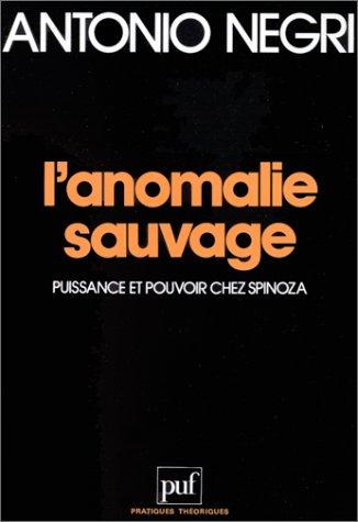 L'anomalie sauvage : puissance et pouvoir chez Spinoza