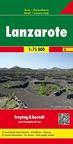 Lanzarote, Autokarte 1:75.000, freytag & berndt Auto + Freizeitkarten