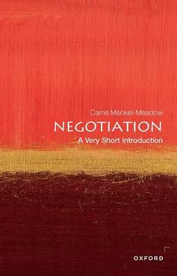 Negotiation: A Very Short Introduction (Very Short Introductions)