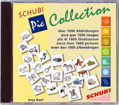 SCHUBI PicCollection 1: 1000 Orginal-Cliparts für PC und MAC