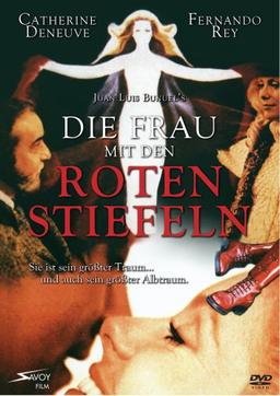 Die Frau mit den roten Stiefeln