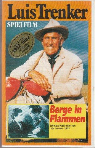 Berge in Flammen - Luis Trenker [VHS]