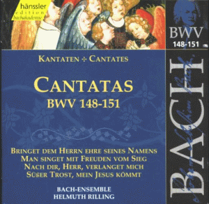 Edition Bachakademie Vol. 46 (Geistliche Kantaten Bwv 148-151)