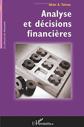 Analyse et décisions financières