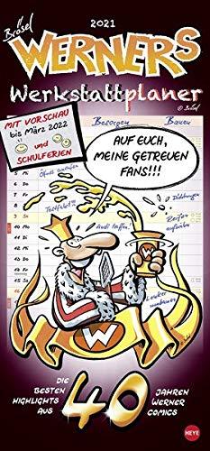 Werner Werkstattplaner Kalender 2021