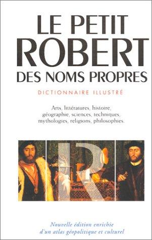 Le Petit Robert des noms propres avec L'atlas géopolititique & culturel Coffret 2 volumes (Coffret Pr2+Atl)