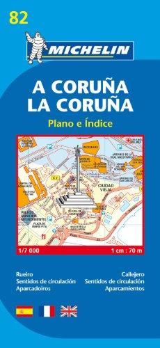 La Coruna City Plan (Planos Michelin, Band 80)