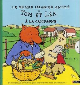 Le grand imagier de Tom et Léa à la campagne