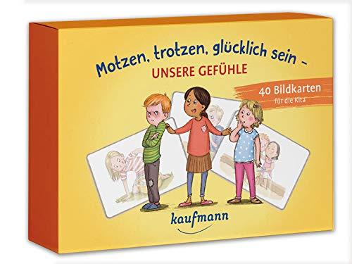 Motzen, trotzen, glücklich sein - Unsere Gefühle: 40 Bildkarten für die Kita (PraxisIdeen für Kindergarten und Kita)