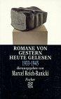 Romane von gestern - heute gelesen: 1933-1945