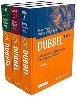 Dubbel Taschenbuch für den Maschinenbau SET 1-3