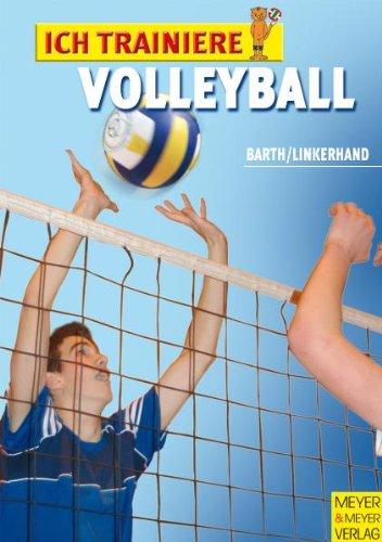 Ich trainiere Volleyball