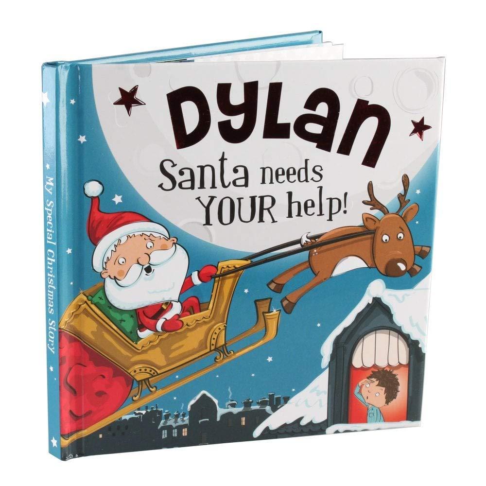 Dylan Santa Needs Your Help - H&H Personalised Christmas Storybook