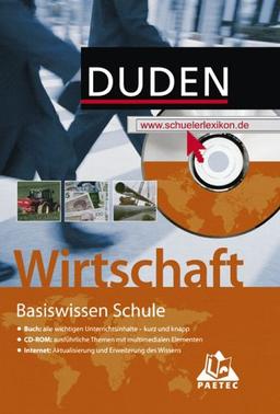 Duden Basiswissen Schule, m. CD-ROM, Wirtschaft