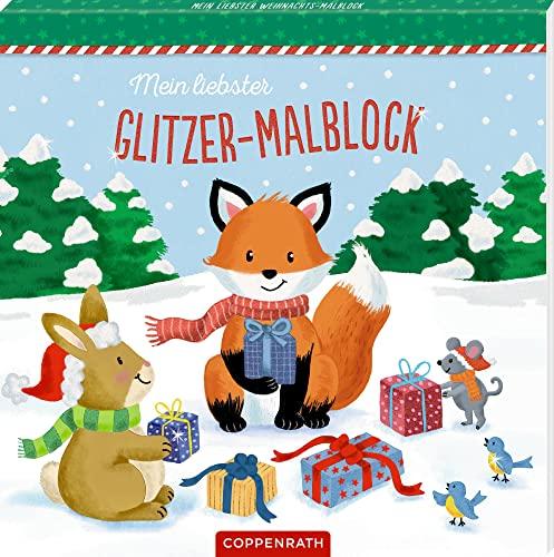 Mein liebster Glitzer-Malblock: Frohe Weihnachten