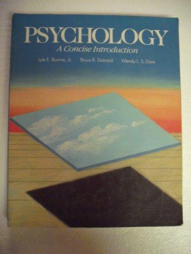 Psychology: A Concise Introduction