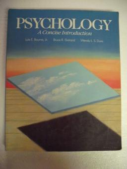 Psychology: A Concise Introduction