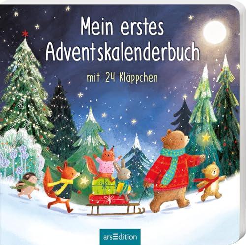 Mein erstes Adventskalenderbuch: Mit 24 Kläppchen | Erste Adventsgeschichte mit integriertem Adventskalender für Kleinkinder ab 24 Monaten