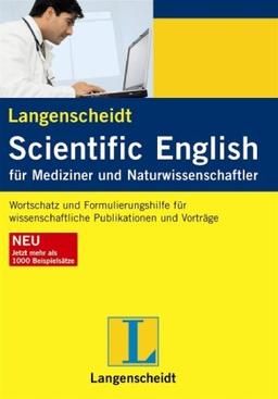 Langenscheidt Scientific English: Formulierungshilfen für wissenschaftliche Arbeiten, Publikationen und Vorträge, Englisch und Deutsch