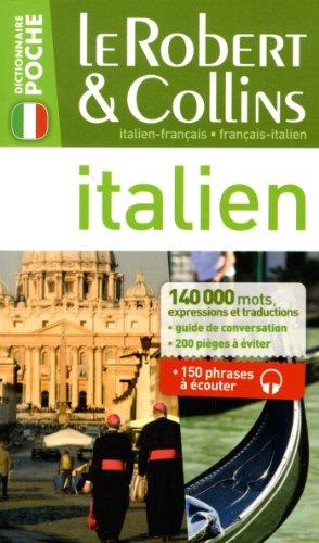 Le Robert & Collins dictionnaire poche : italien-français, français-italien