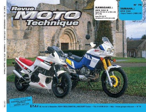 Revue moto technique, n° 76.5. Kawasaki GPZ 500S/Yamaha ZTZ 750S Tenere