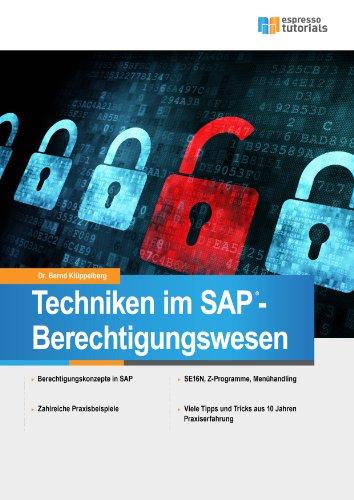 Techniken im  SAP- Berechtigungswesen