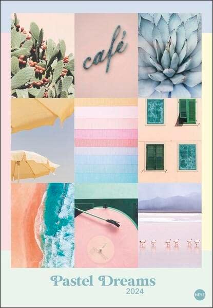 Pastel Dreams Posterkalender 2024