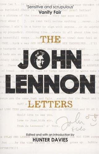 The John Lennon Letters: Edited and with an Introduction by Hunter Davies