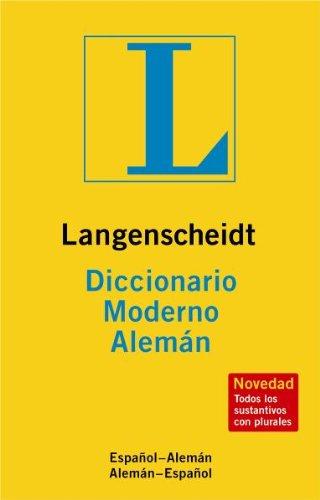 Langenscheidt Diccionario Moderno Alemán: Español-Alemán/Alemán-Español. 130.000 voces y locuciones