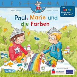 LESEMAUS, Band 181: Paul, Marie und die Farben: Mit MINT-Förderung "Farben"