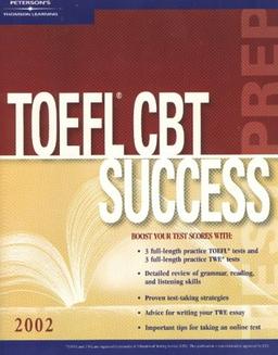 TOEFL Success CBT w/o CDRom 2002 (Toefl Cbt Success, 2002)