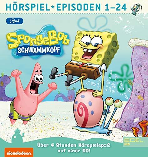 SpongeBob Schwammkopf - Staffelbox 1 (mp3-CD) - Folge 1 - 24 - Die Original-Hörspiele zur TV-Serie