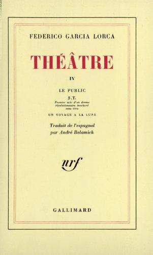 Théâtre. Vol. 4