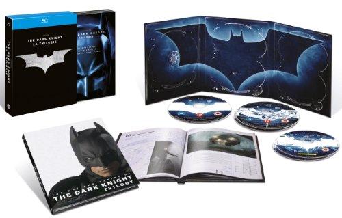 Coffret trilogie the dark knight : batman begins ; the dark gnight ; the dark knight rises [Blu-ray] [FR Import]