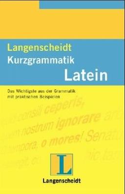 Langenscheidts Kurzgrammatik, Latein