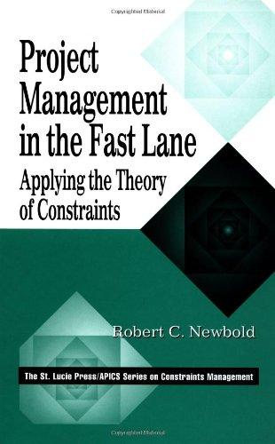 Project Management in the Fast Lane: Applying the Theory of Constraints (APICS Constraints Management)