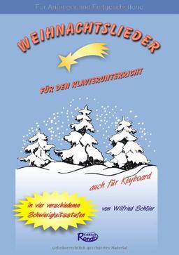 Weihnachtslieder für den Klavierunterricht