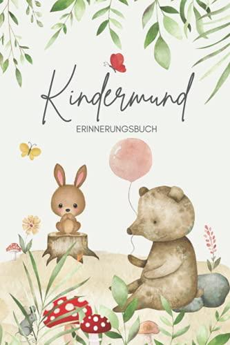 Kindermund Erinnerungsbuch Baby: Wortschatzsammler für Kindersprüche und Kinderzitate zum Ausfüllen als Geschenk für werdende Mütter und Väter zur Geburt, zur Babyparty und zum Geburtstag