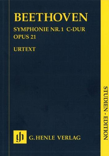 Symphonie Nr. 1 C-dur op. 21; Studien-Edition