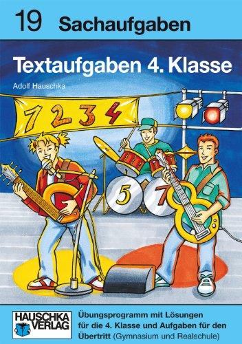 Textaufgaben 4. Klasse. Sachaufgaben