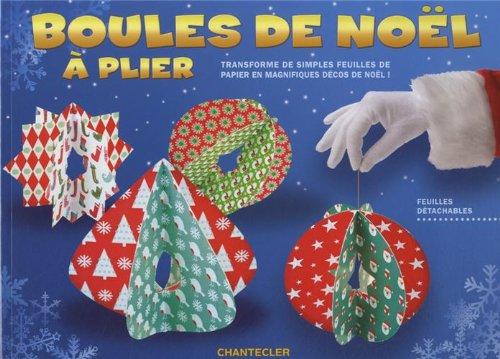 Boules de Noël à plier