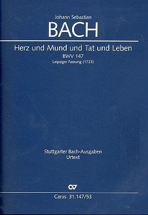 Bach: Herz und Mund und Tat und Leben (BWV 147). Klavierauszug