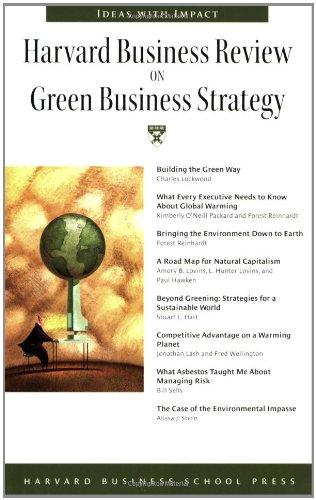 Harvard Business Review on Green Business Strategy