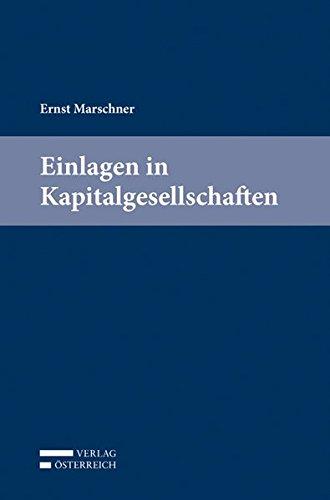 Einlagen in Kapitalgesellschaften